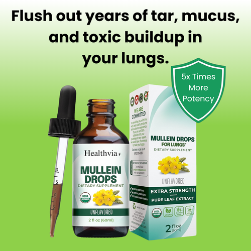 Healthvia™ 100% Natural Mullein Drops