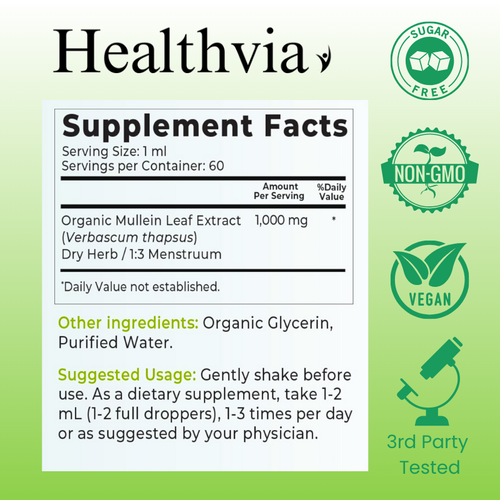 Healthvia™ 100% Natural Mullein Drops