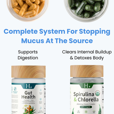 Gut Health + Spirulina & Chlorella