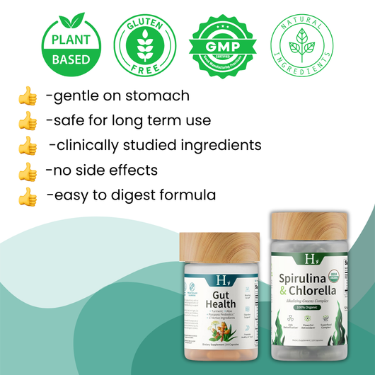 Gut Health + Spirulina Chlorella | Gut Reset Protocol